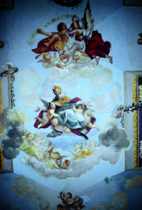 San Felice-Affresco Soffitto-Cappella Privata